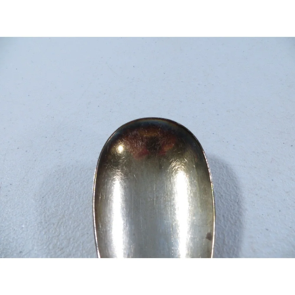 Antique S. Kirk & Son Inc Repousse Sterling Silver Serving Spoon‎ 8.5